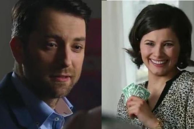 Przyjaciółki 3 sezon. Szymon (Filip Bobek), Dorota (Agnieszka Sienkiewicz)