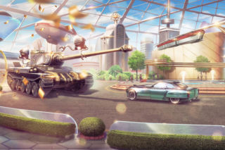 Lukas Podolski w grze World of Tanks Blitz!