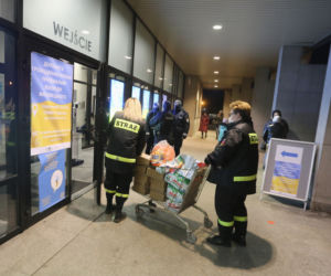 Tak wygląda pomoc Ukraińcom na Torwarze