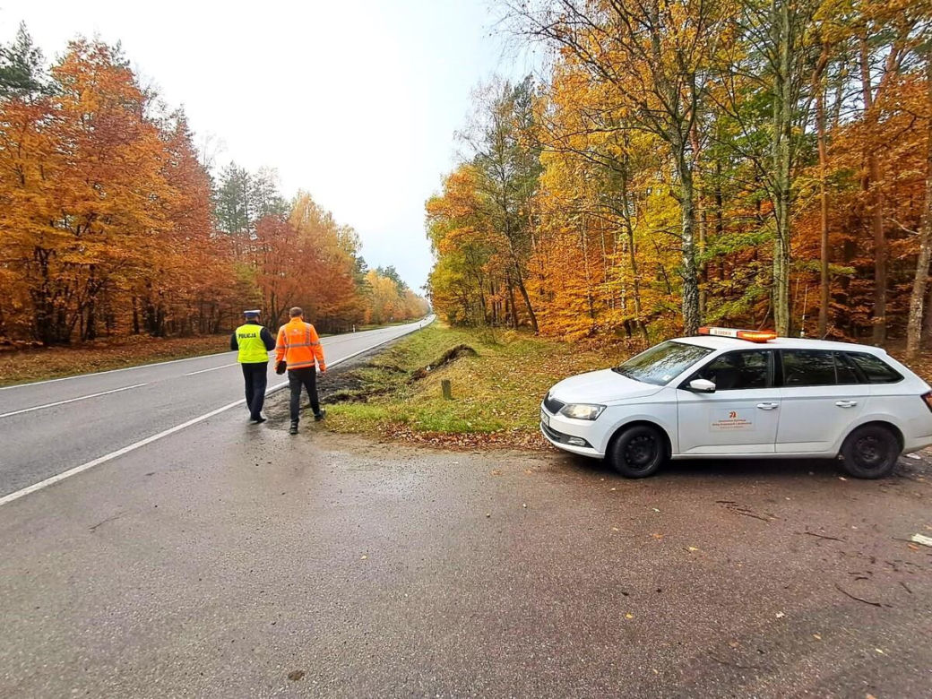 We wtorek, 27 października, na drodze krajowej nr 20 w gminie Kościerzyna doszło do zderzenia trzech pojazdów