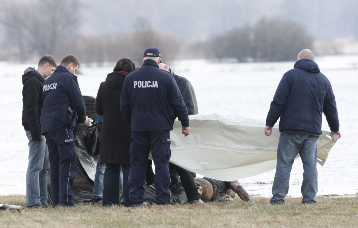 Geolog wyłowiony z Narwi