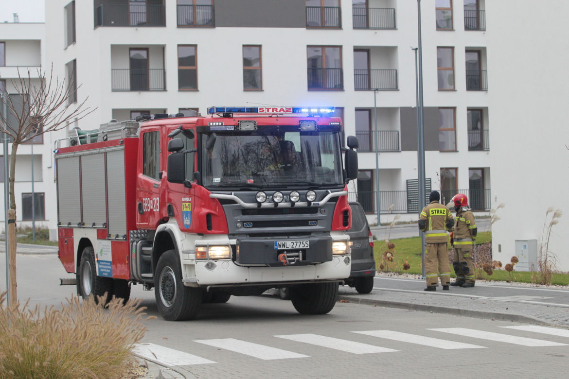 Zielonka. Akcja usuwania bomby.