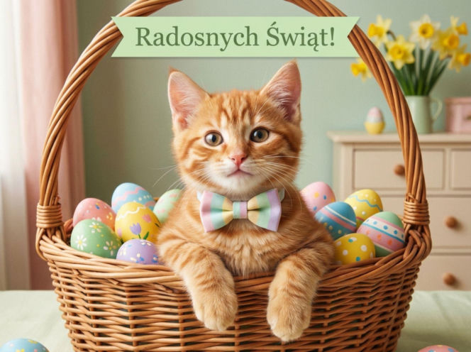Wielkanoc2026-rudy-kotek-w-koszyku