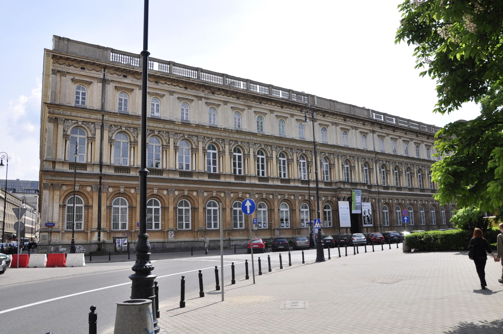 Siedziba Muzeum Etnograficznego w Warszawie przy ul. Kredytowej 1