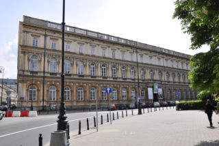 Siedziba Muzeum Etnograficznego w Warszawie przy ul. Kredytowej 1