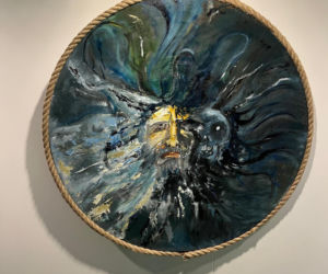 Kuzyn Kaczyńskiego pokazał swoje dzieła w Parlamencie Europejskim. Była premier wśród gości wystawy