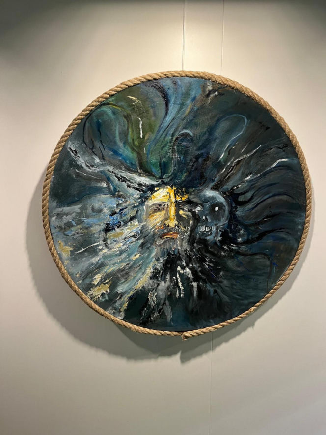 Kuzyn Kaczyńskiego pokazał swoje dzieła w Parlamencie Europejskim. Była premier wśród gości wystawy