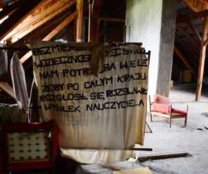 Opuszczona szkoła na Podkarpaciu