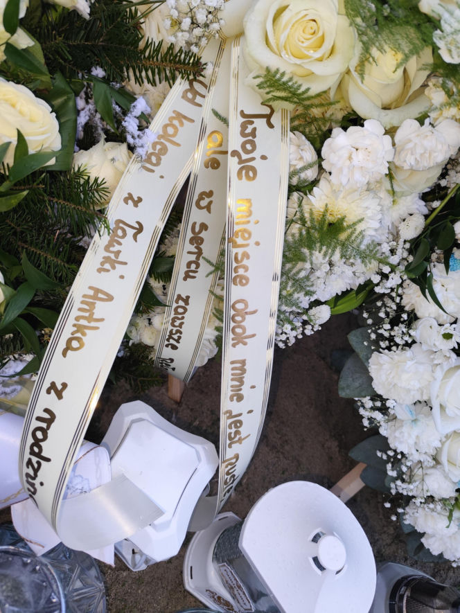 Tak wygląda grób 11-letniego Nikodema Mareckiego dwa dni po pogrzebie