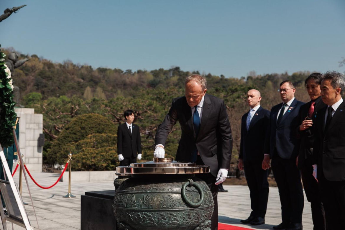 Premier Donald Tusk w Korei i Japonii