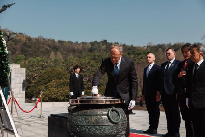 Premier Donald Tusk w Korei i Japonii