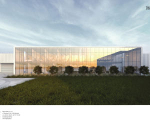 To będzie budynek, który „pije” deszczówkę. Nowy terminal cargo we Wrocławiu 