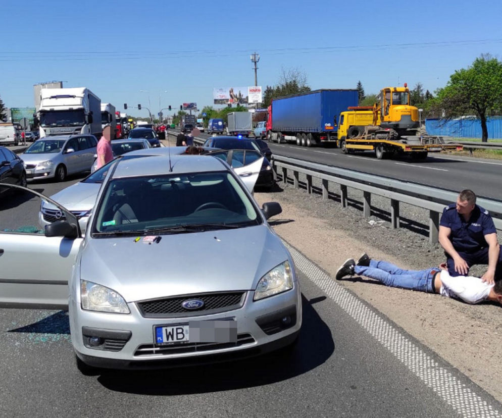 Spektakularne zatrzymanie włamywaczy na Mazowszu