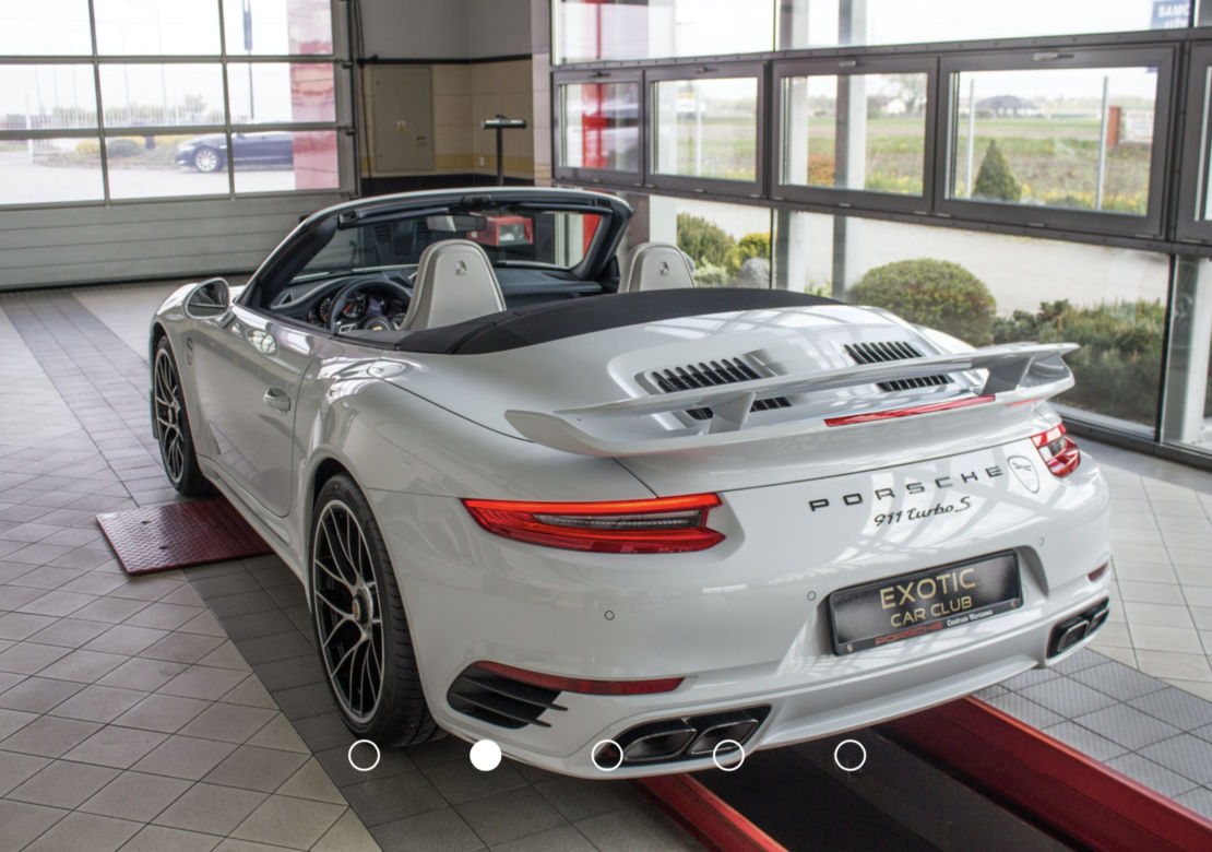 Julia Królikowska pojechała do ślubu Porsche 911 Turbo S Cabriolet