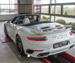 Julia Królikowska pojechała do ślubu Porsche 911 Turbo S Cabriolet