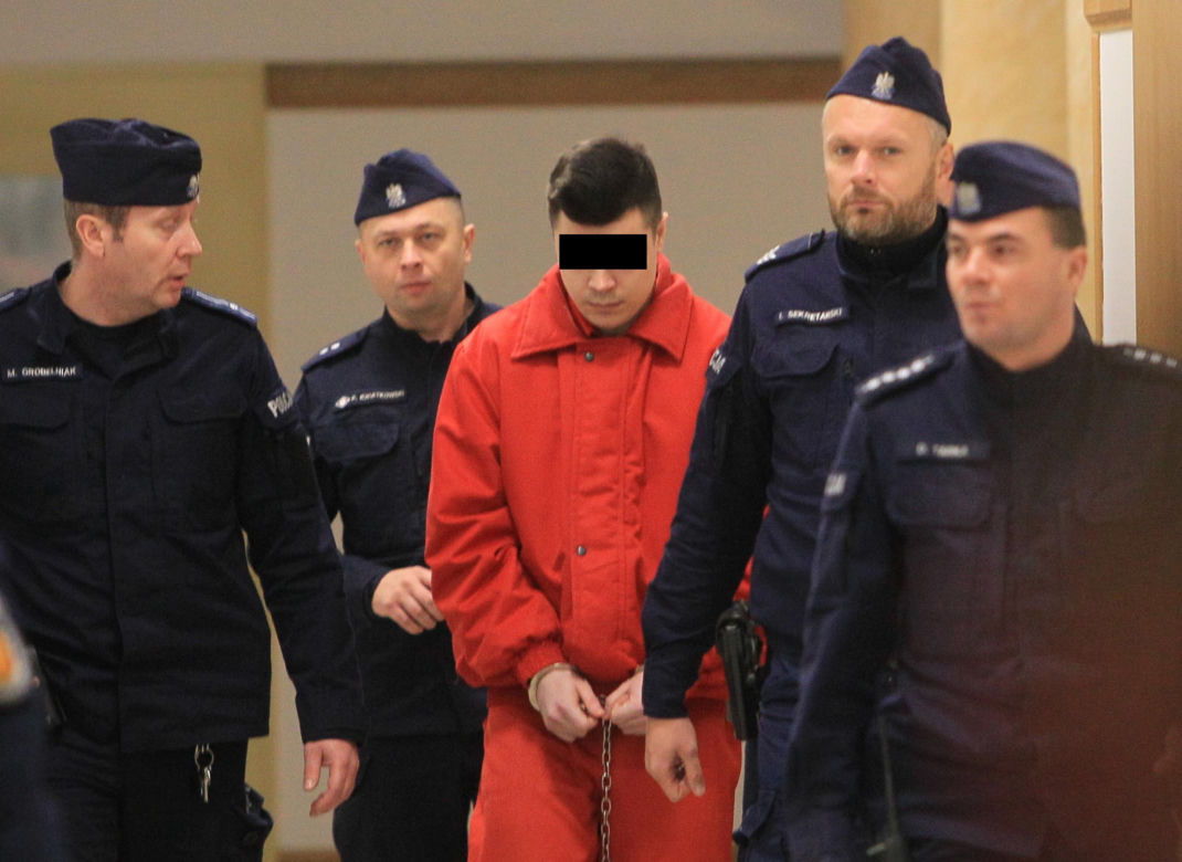 Morderstwo 25-letniej Lizy. Dorian S. w sądzie. [RELACJA Z PROCESU]