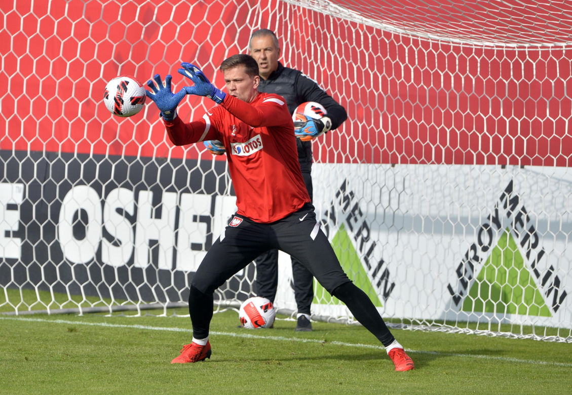 Trening reprezentacji na stadionie Legii