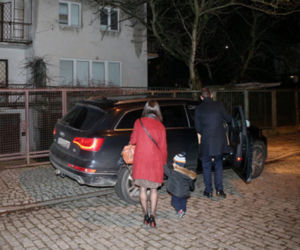 Marta Kaczyńska z mężem na Wigilii u Jarosława Kaczyńskiego