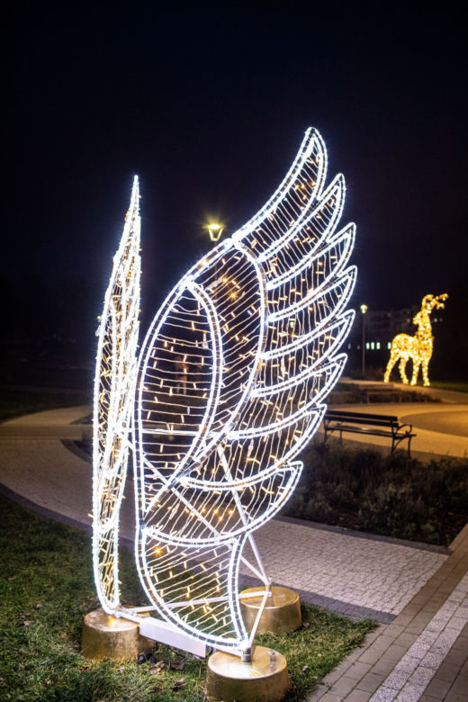 Finał „Świeć się z Energą”. Świąteczne iluminacje w Łomży [ZDJĘCIA]
