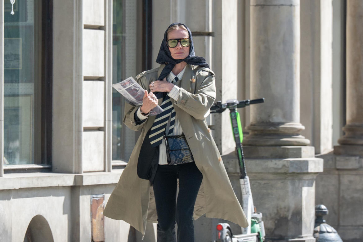 Magdalena Cielecka walczy z wiatrem
