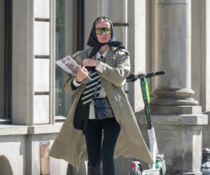 Magdalena Cielecka walczy z wiatrem