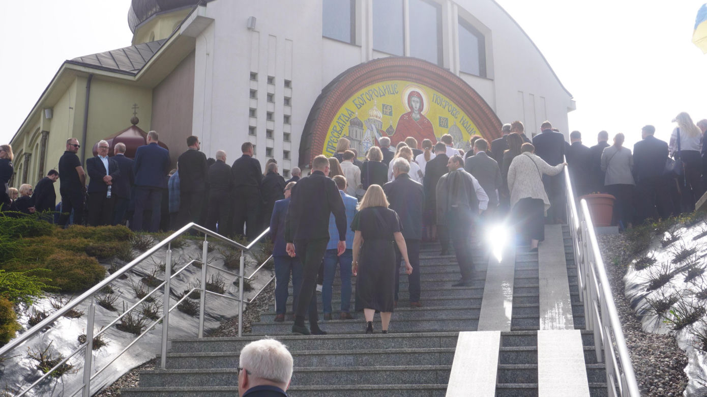 Pogrzeb Mirona Sycza. Tłumy pożegnały wicemarszałka województwa warmińsko-mazurskiego