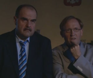 Ranczo 8 sezon odcinek 101. Senator Kozioł (Cezary Żak), Czerepach (Artur Barciś)