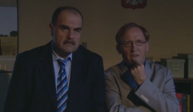 Ranczo 8 sezon odcinek 101. Senator Kozioł (Cezary Żak), Czerepach (Artur Barciś)