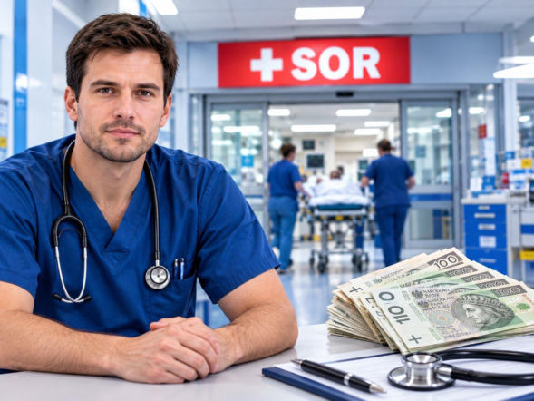 Ile zarabia lekarz na SOR? Szpital pokazał stawki