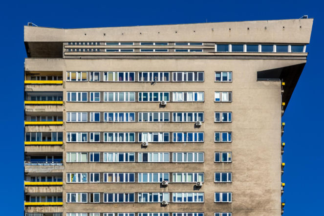 Ten blok był komunistyczną oazą luksusu