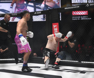 Bartosz Żukowski vel. Waldek Kiepski przegrał na gali Fame