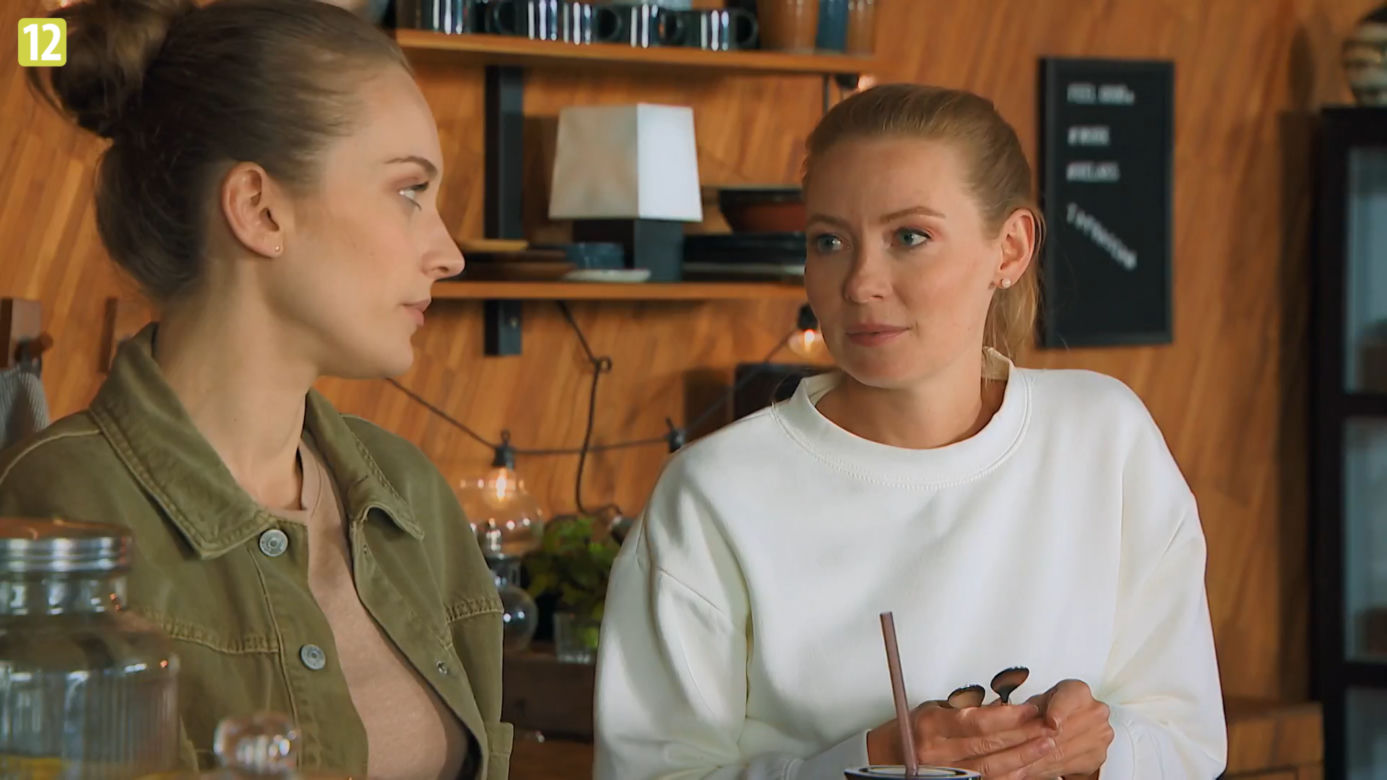 Barwy szczęścia, odc. 2639: Renata (Ania Mrozowska), Dominika (Karolina Chapko)