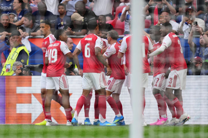 Liga mistrzów. Mecz PSG - Arsenal