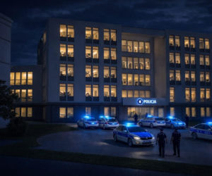 Kilka pięter i podziemny parking. Komenda Miejska Policji w Lesznie będzie rozbudowana