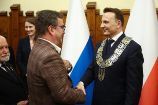 Zaprzysiężenie Gibały. Emocje sięgały zenitu
