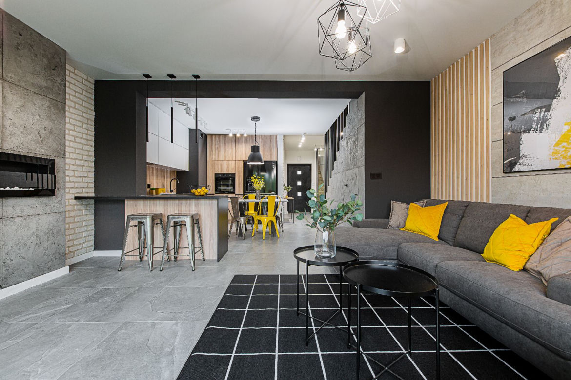 Męski azyl w stylu soft loft