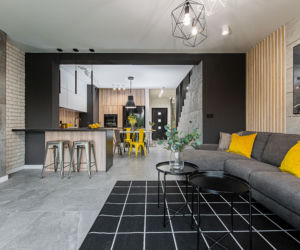Męski azyl w stylu soft loft