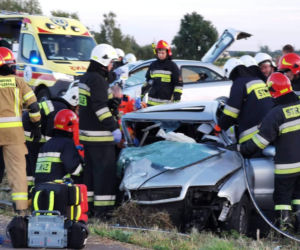 Groźny wypadek w Kotomierzu pod Bydgoszczą. 8 osób rannych!