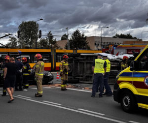 Wypadek w Warszawie