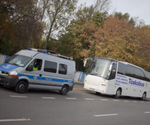 Tóskobus zatrzymany przez policję