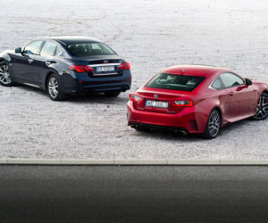 Infiniti Q70h Premium Tech & Lexus RC 300h F Sport
