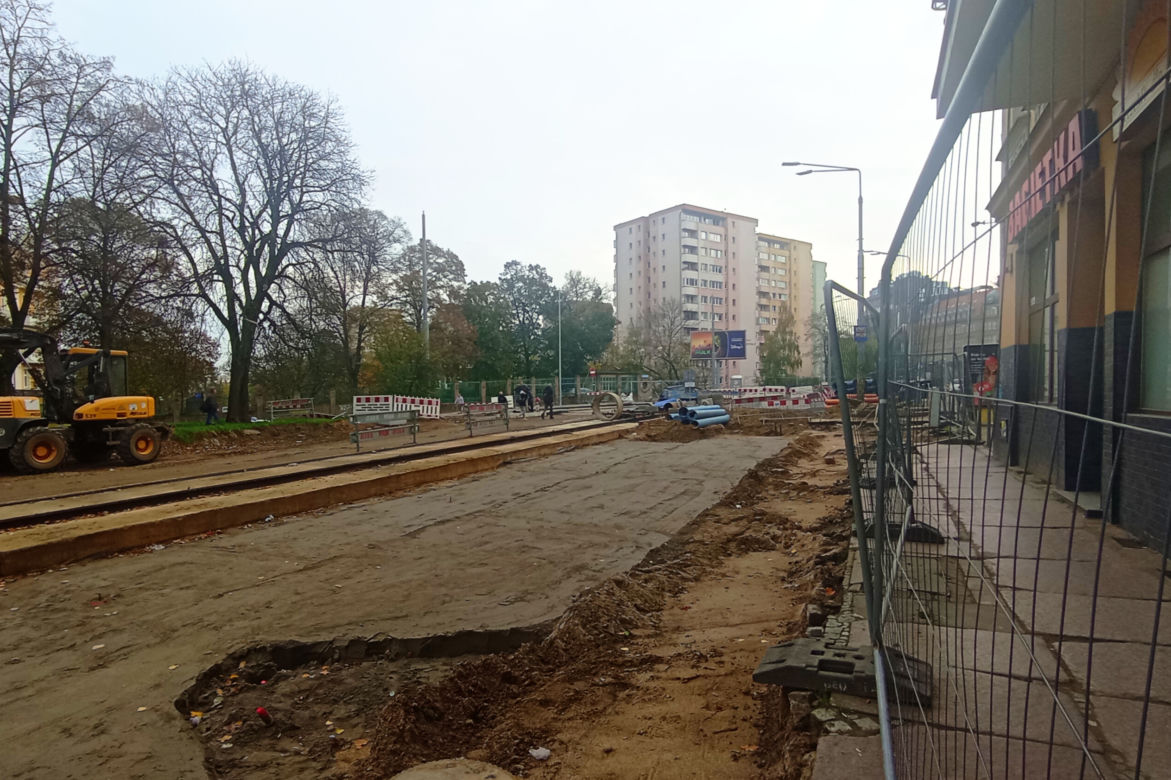 "Torowa rewolucja" na al. Wyzwolenia 