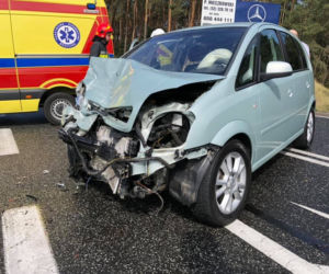 Wypadek na DK 10 w Makowiskach! Na trasie Bydgoszcz - Toruń znów jest niebezpiecznie!