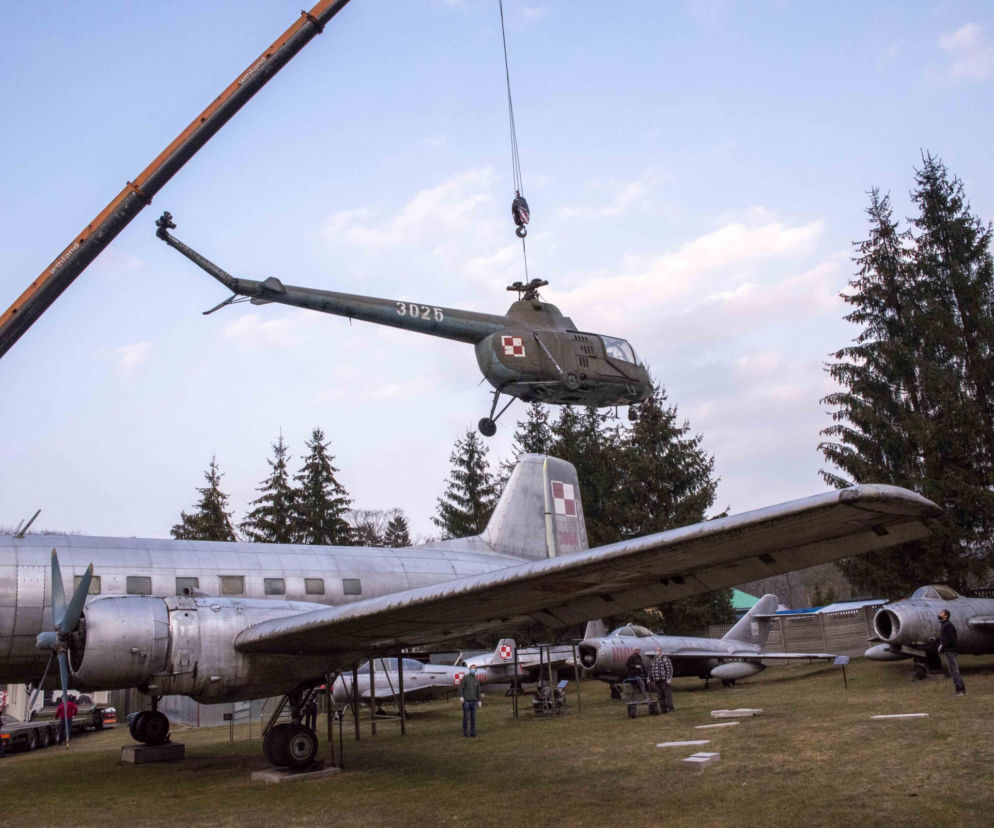 Śmigłowiec SM - 2 nową atrakcją Muzeum im. Orła Białego w Skarżysku