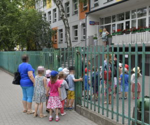 Warszawa. Ewakuacja przedszkoli