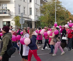 Marsz Różowej Wstążki w Szczecinie