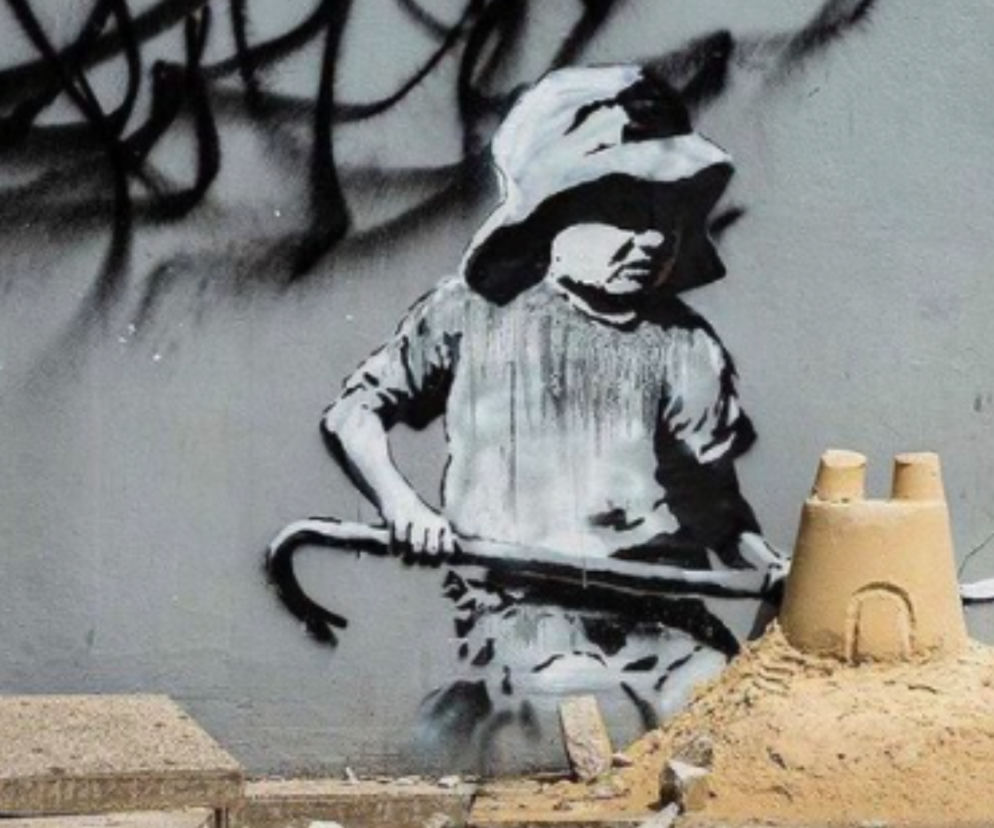 Mural Banksy'ego