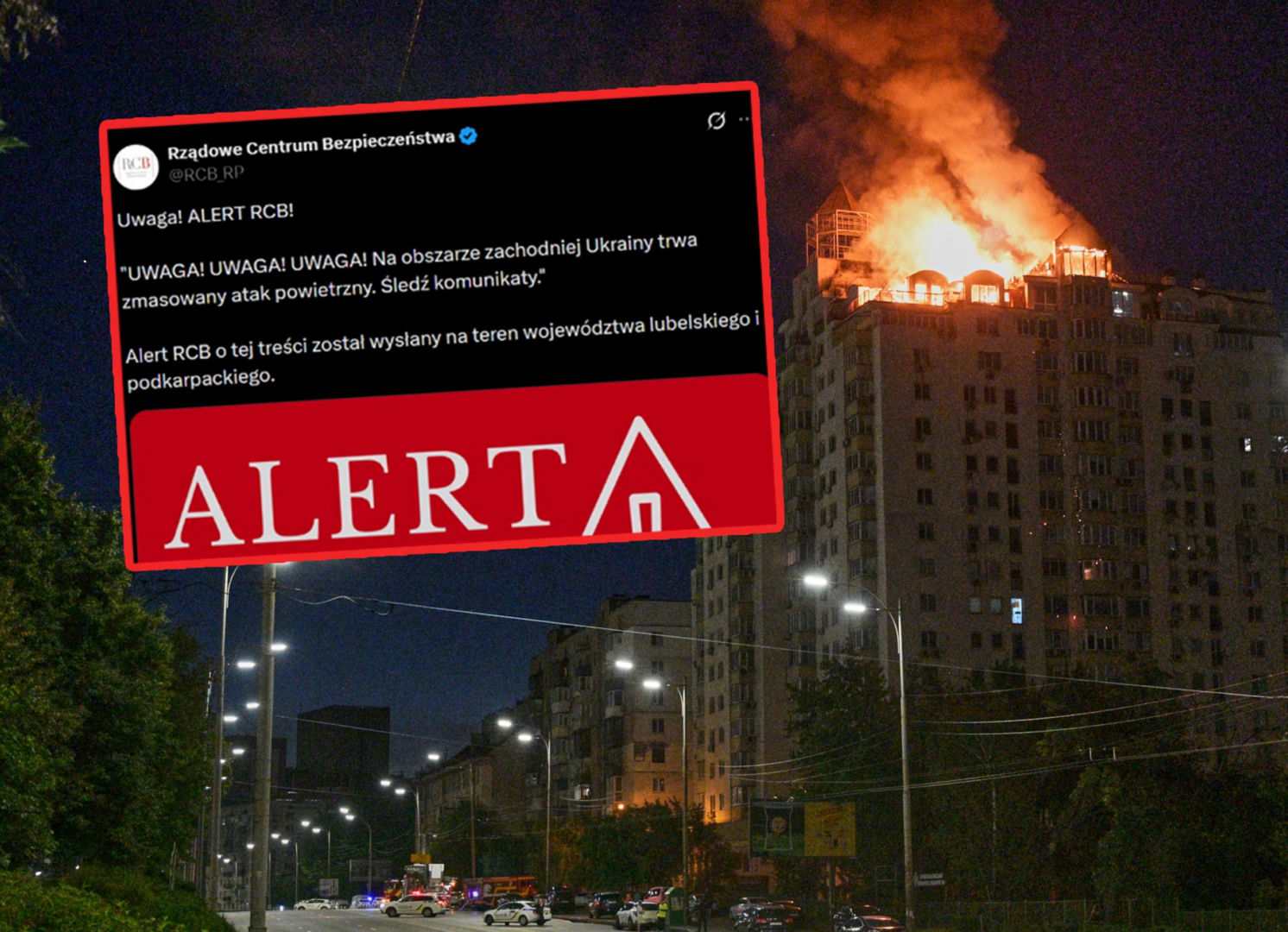 Alarm w polskim niebie i alert RCB dla dwóch województw! "Trwa zmasowany atak powiet…