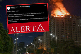Alarm w polskim niebie i alert RCB dla dwóch województw! Trwa zmasowany atak powietrzny
