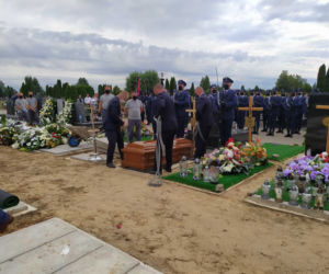 Pogrzeb policjanta, który utonął ratując dziecko